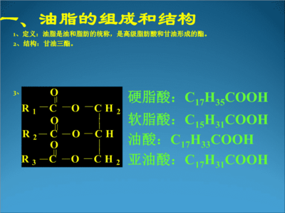 化学:4.1《油脂》课件(新人教版选修5).ppt