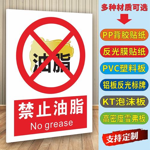 化学品仓库安全管理警示 严禁油脂与化学物品接触